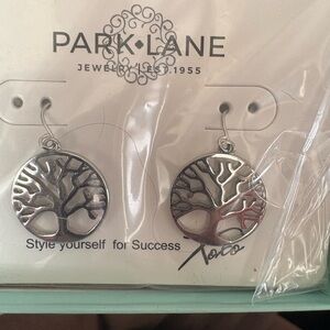 Park Lane Silver Minimalist Earrings